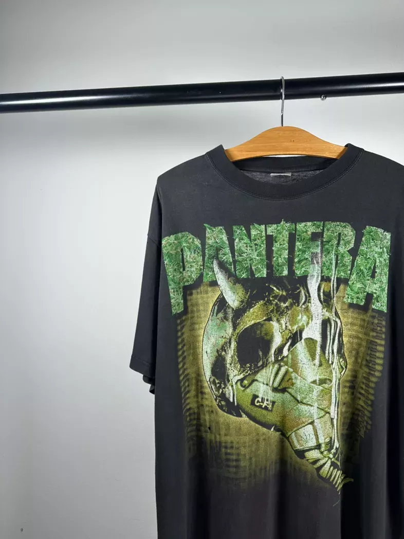 Pantera rare vintage 1999 cowboys from hell band tour tee shirt