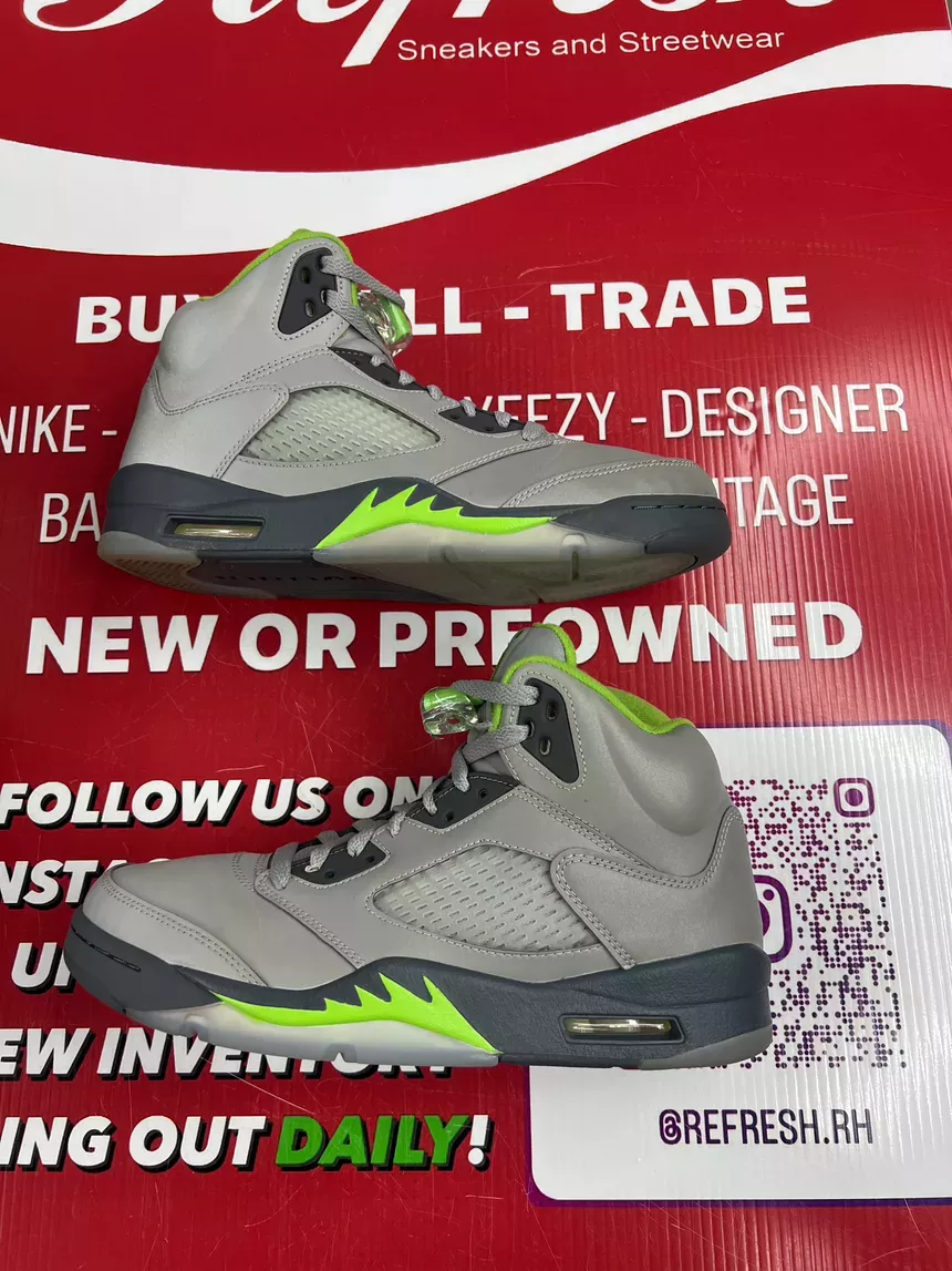 Air Jordan 5 Green Bean Size 8.5