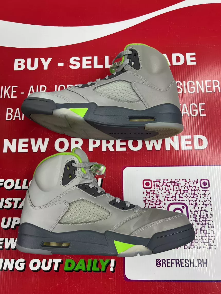 Air Jordan 5 Green Bean Size 8.5