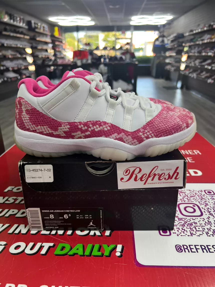 Air Jordan 11 Low Snakeskin 8w/6.5y
