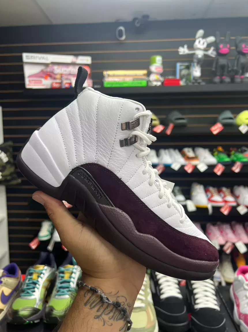 Air Jordan 12 A Ma Maniere White Size 8w/6.5y