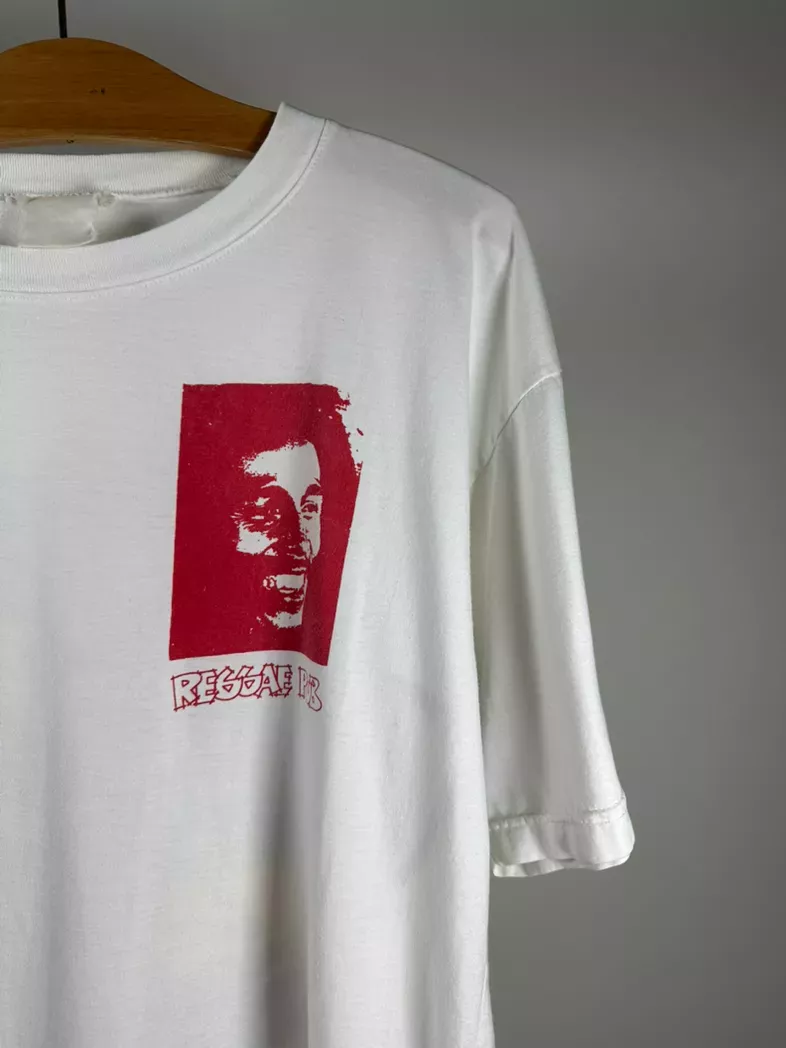 Vintage bob marley jamaican style reggae pub vintage tee shirt 90s