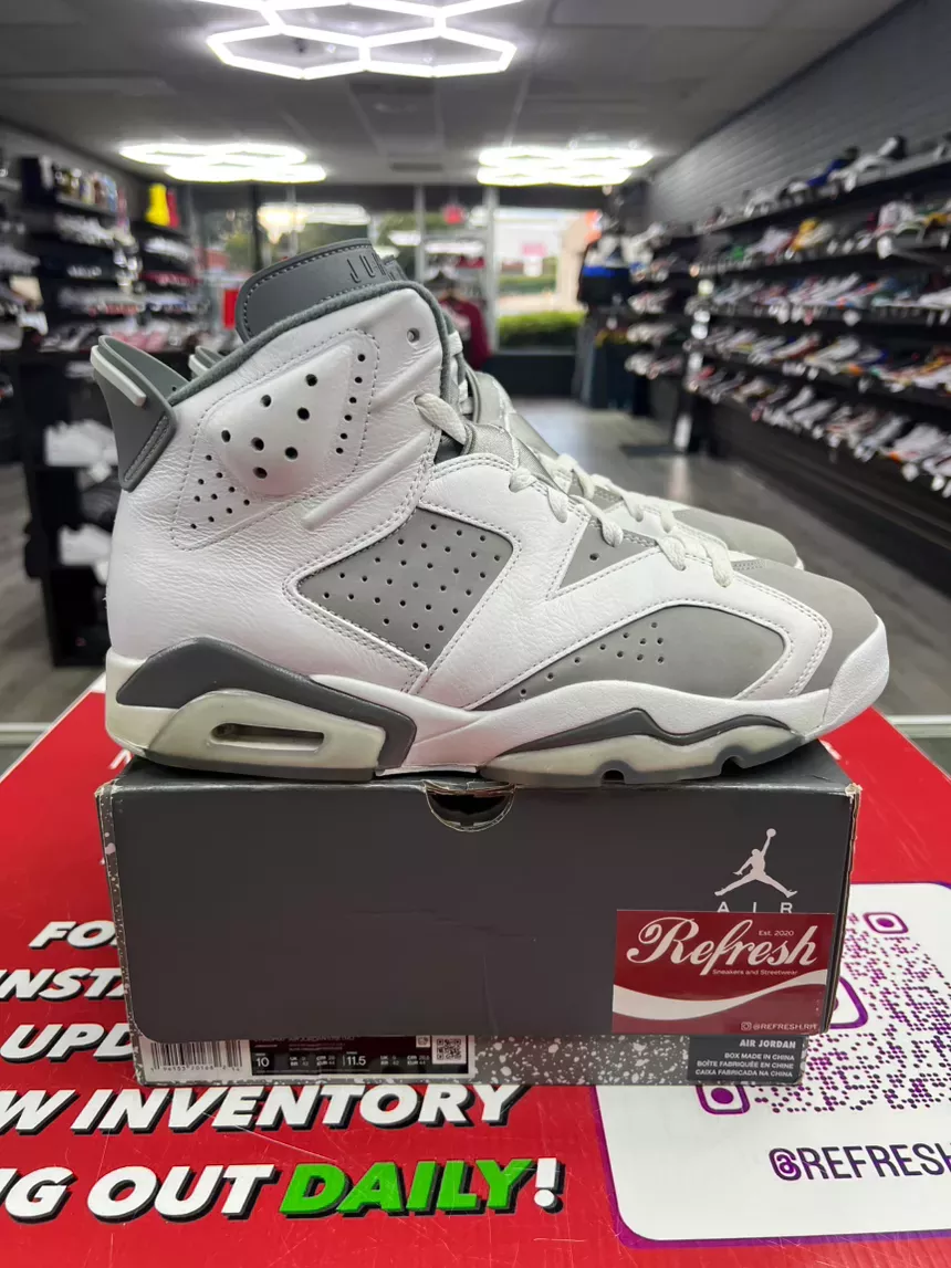 Air Jordan 6 Cool Grey Size 10