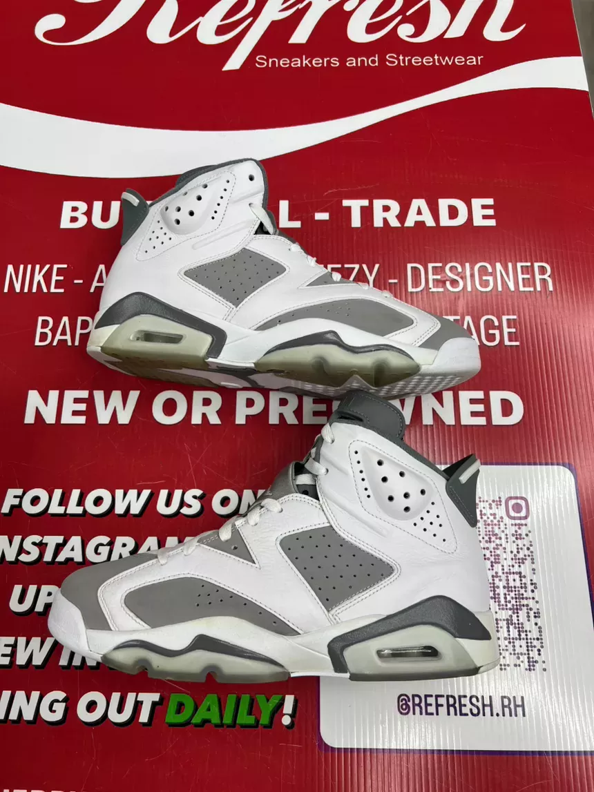 Air Jordan 6 Cool Grey Size 10