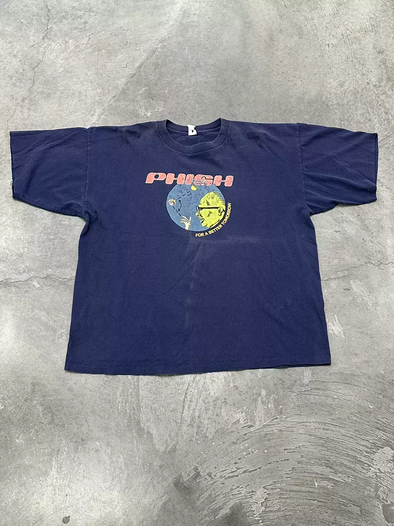 Vintage Phish Band Tee Navy