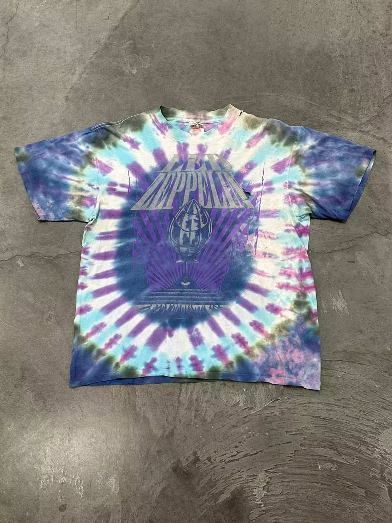 Led Zeppelin Tie Dye Tee - Vintage Rock Vibes