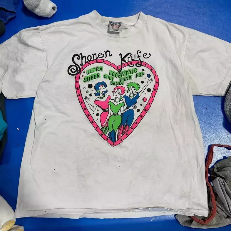 Shonen Knife Secret No.712 Vintage Band Tee