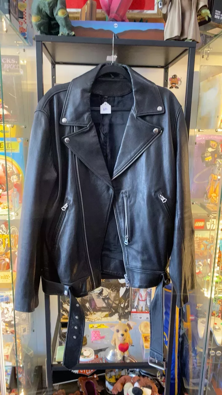 Acne Studios Leather Motorcycle Jacket