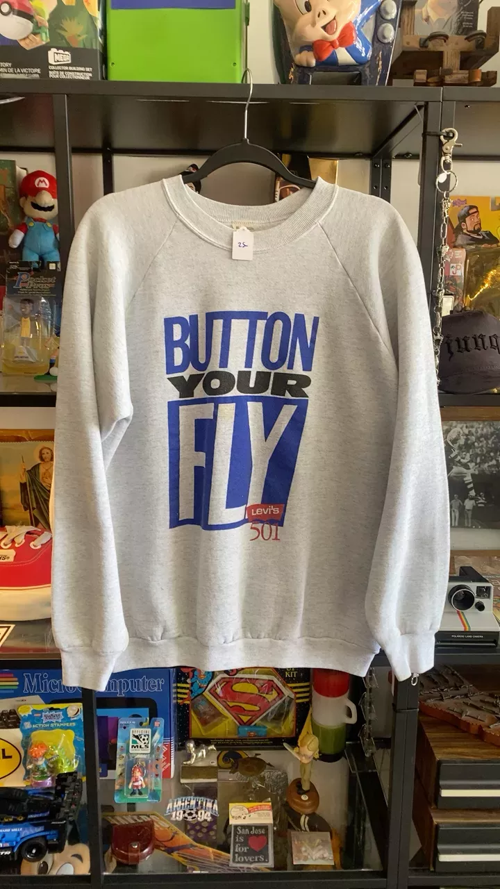 Vintage Levi's 501 Button Your Fly Sweatshirt
