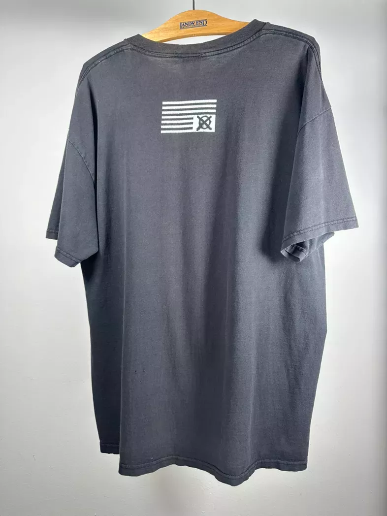 Punk vintage 90s ANTIFLAG political punk band tee shirt very rare