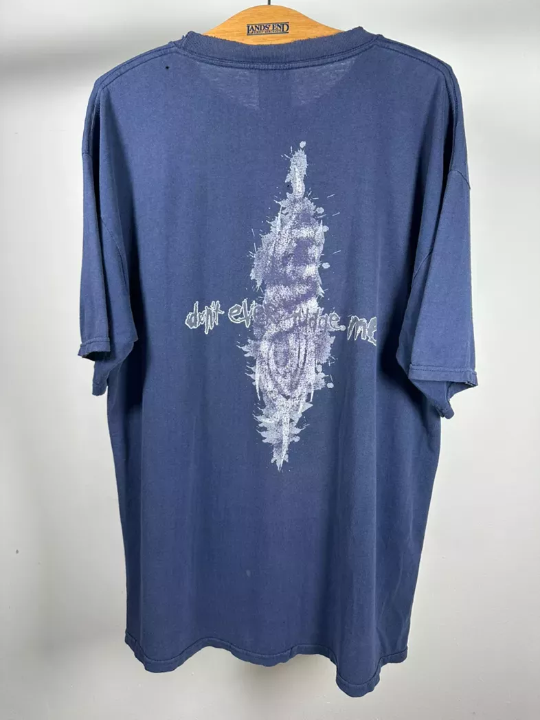 Slipknot vintage 1999 distressed thrashed nu metal band tee shirt