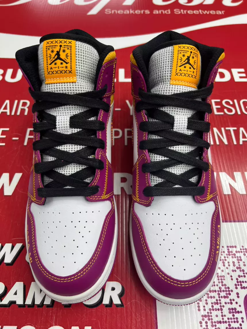 Air Jordan 1 Mid Dia De Los Muertos Size 6y
