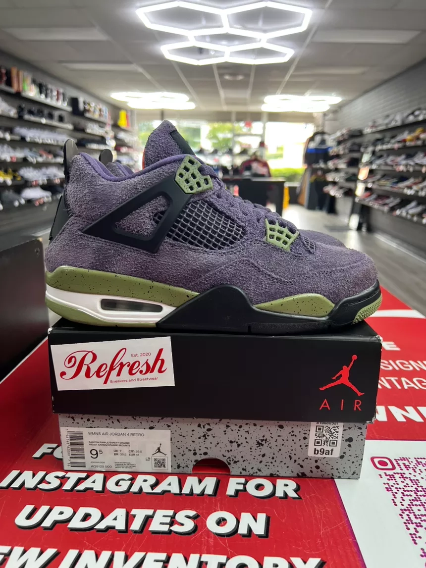 Air Jordan 4 Purple Canyon Size 9.5w/8m