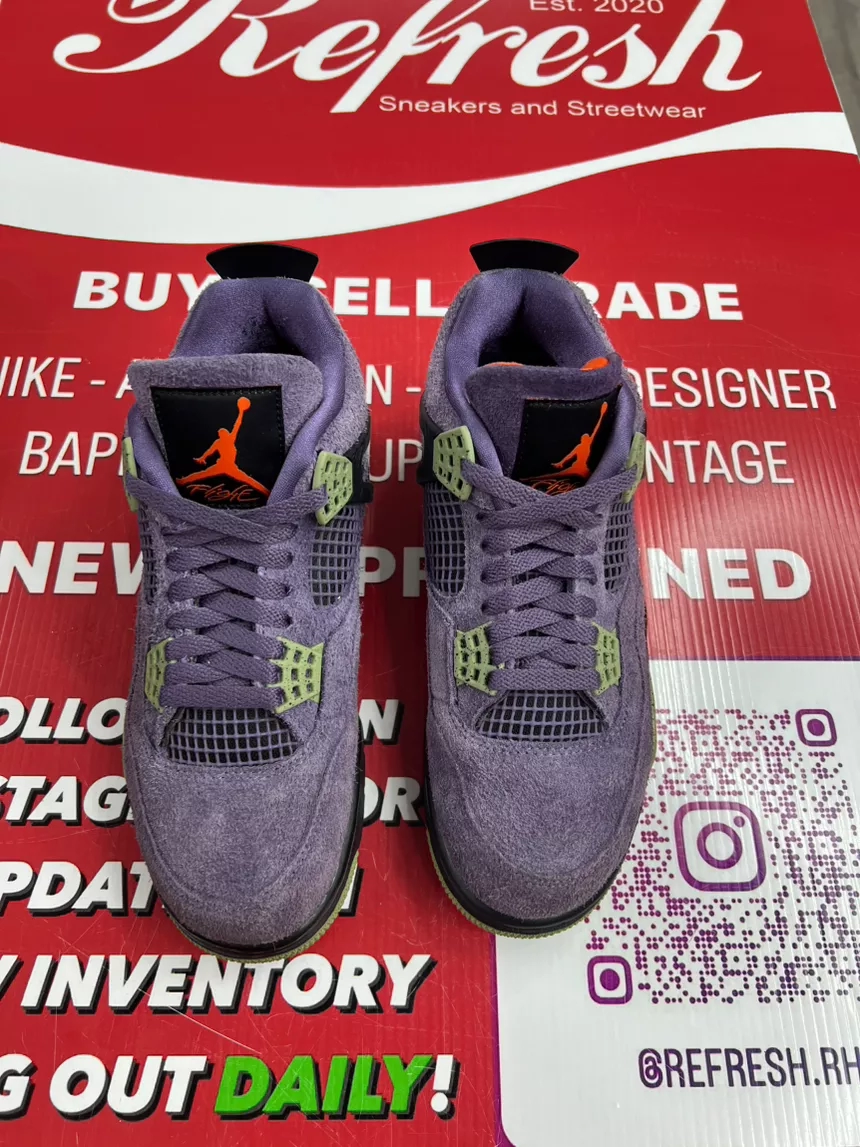 Air Jordan 4 Purple Canyon Size 9.5w/8m