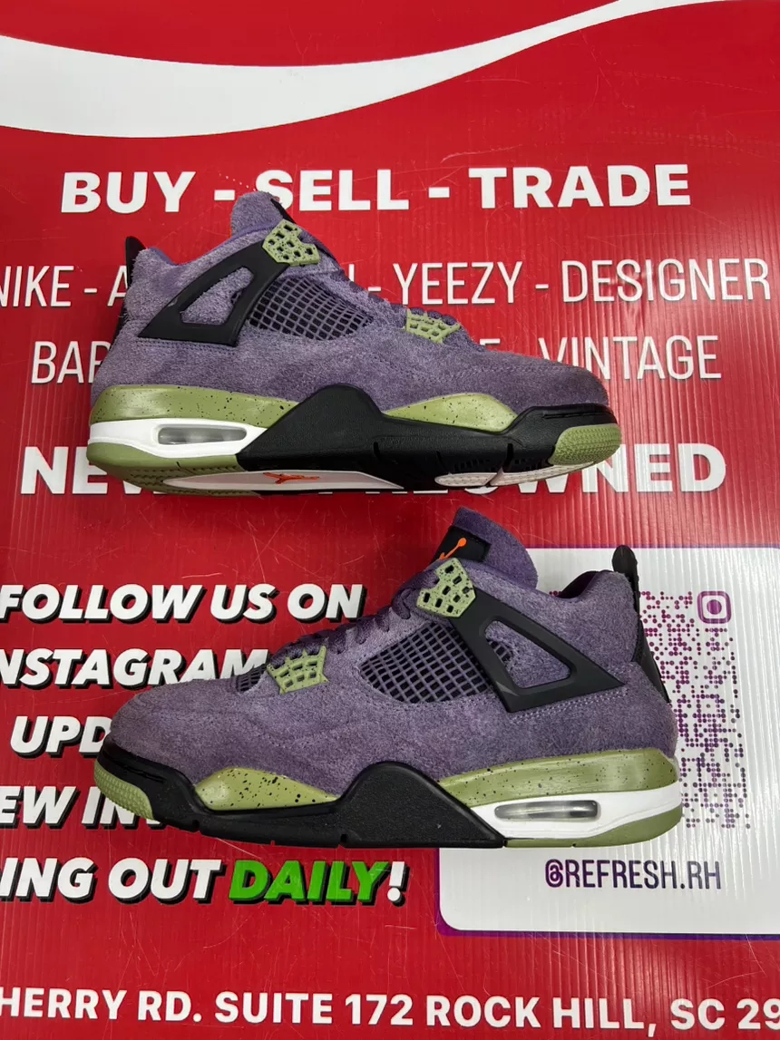 Air Jordan 4 Purple Canyon Size 9.5w/8m