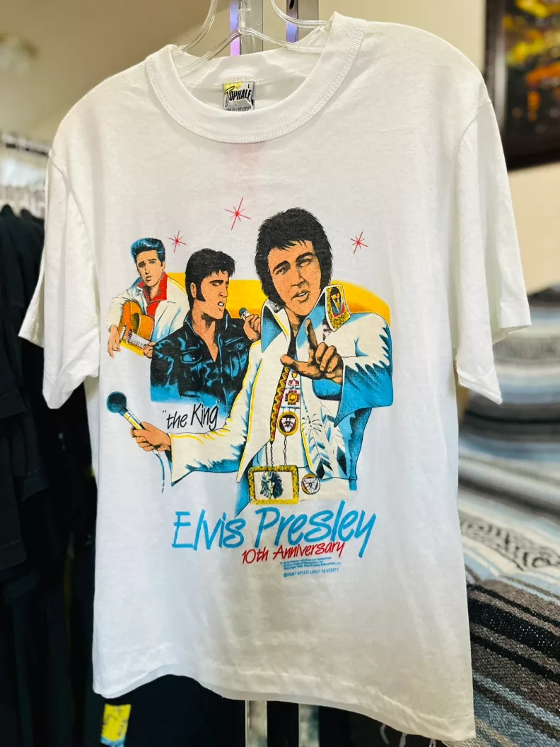 1987 Elvis Presley 10th Anniversary T-Shirt