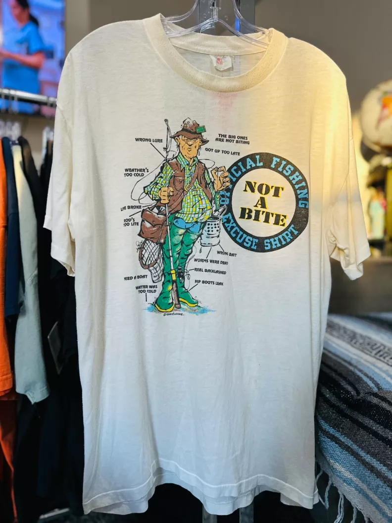 80’s Official Fishing Excuse Shirt