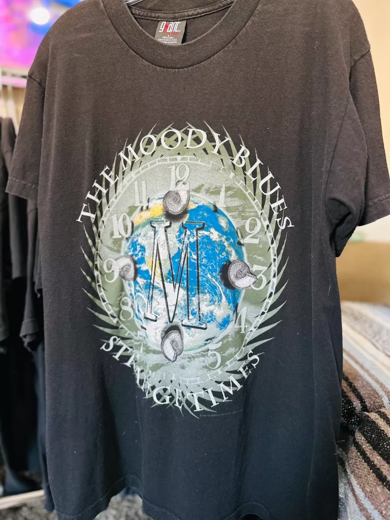 1999 The Moody Blues "Strange Times" Band Tee