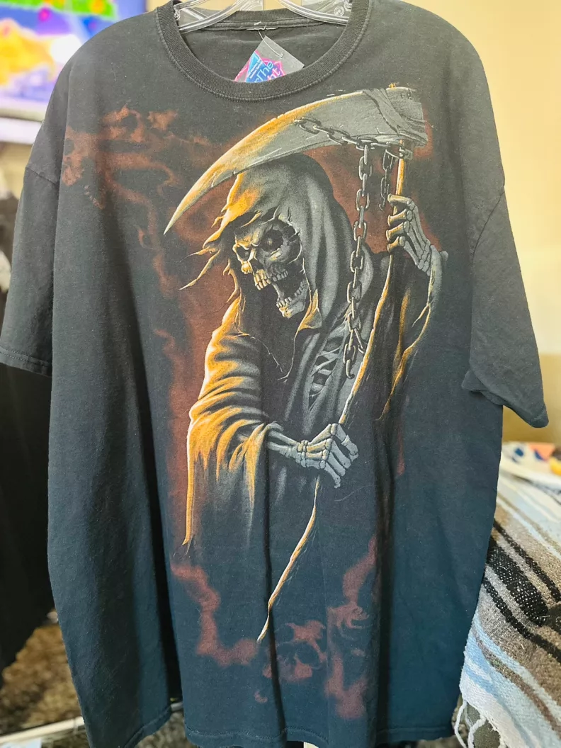 Y2K Grim Reaper Tee