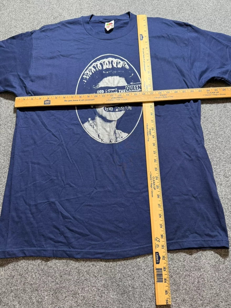 Vintage 90s Sex Pistols God Save the Queen T-Shirt Xl