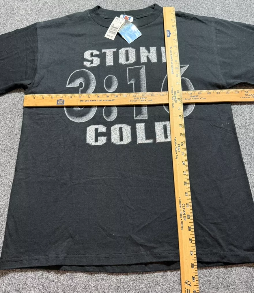 NWT Vintage 1998 Stone Cold 3:16 T-Shirt Large