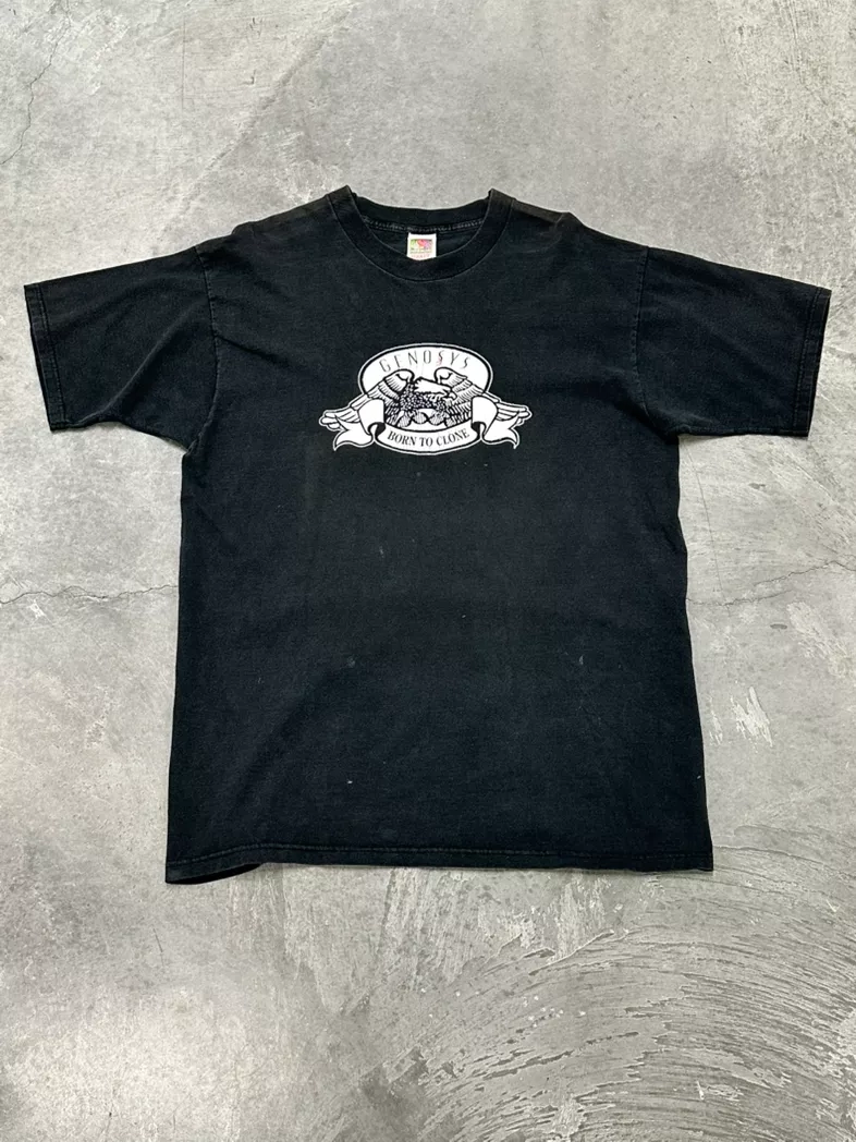 Vintage Ginosys Born to Clone Black T-Shirt