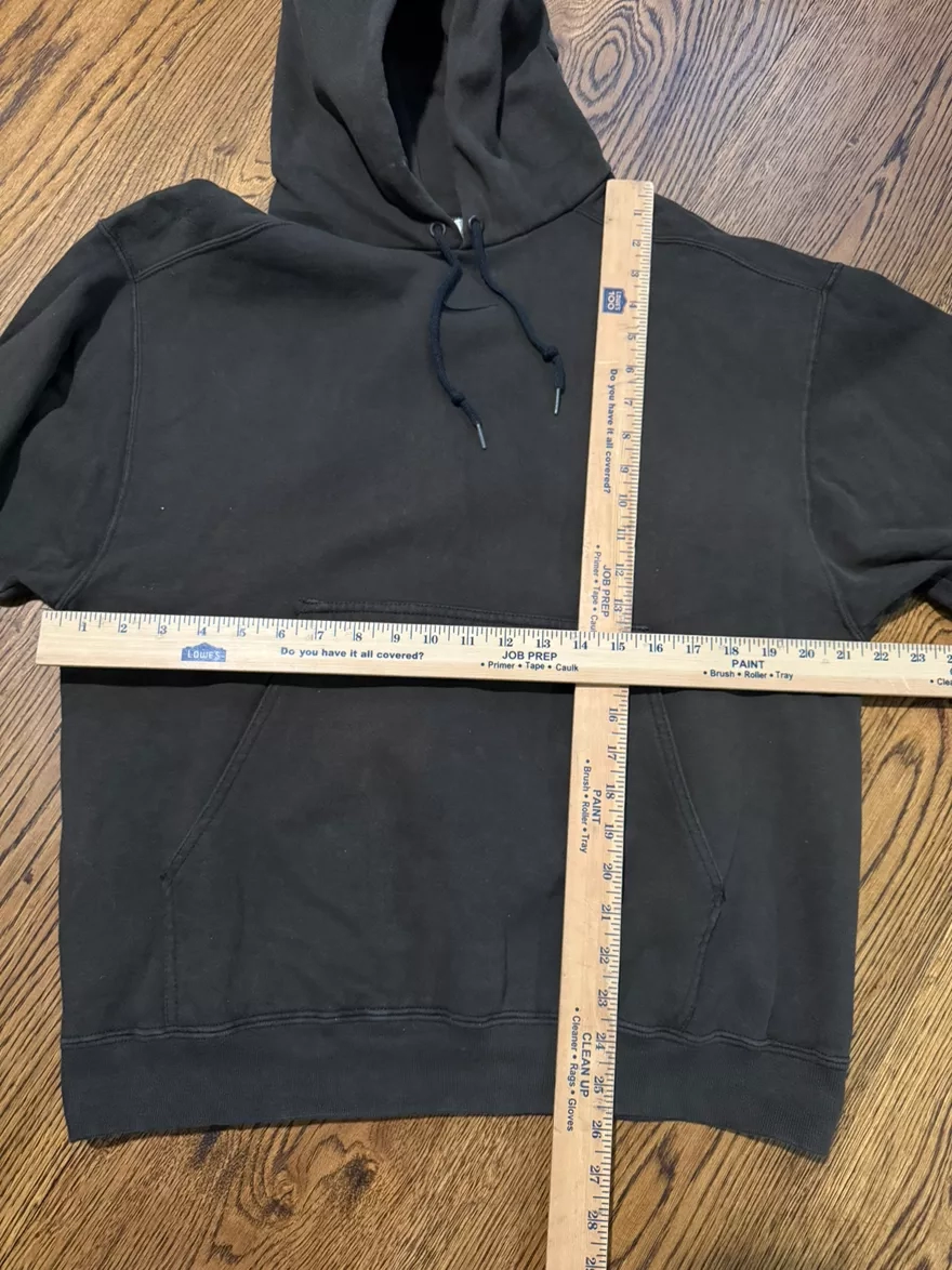 Vintage 90s Nike ‘Carbon’ Center Swoosh Hoodie Medium