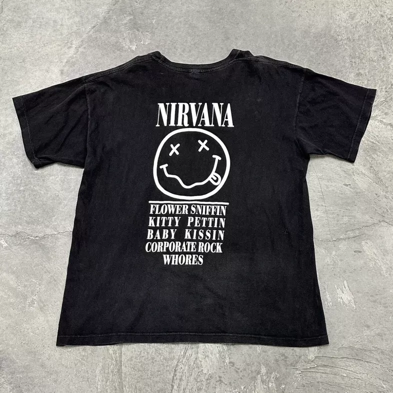 Vintage Nirvana EU Boot Tee