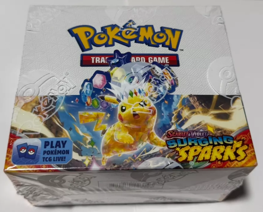 Pokemon Surging Sparks (1) Pack Box Break