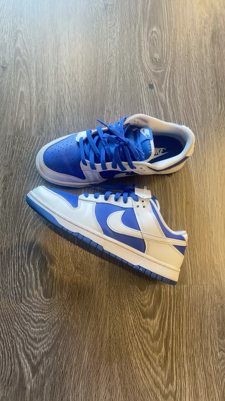 Nike Dunk Low Hyper Cobalt Sz 9