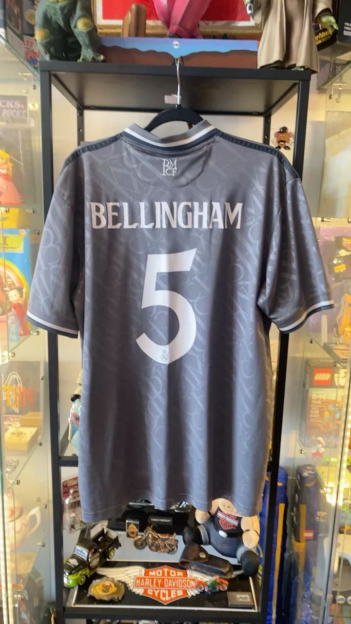 Real Madrid Jude Bellingham Adidas Jersey Sz 2XL