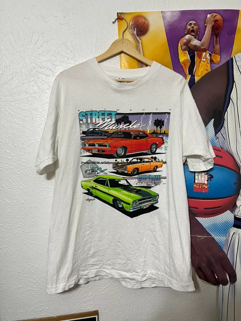 Plymouth Street Muscle Graphic Tee