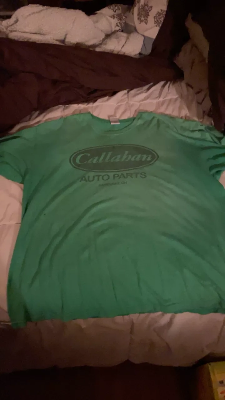 Callahan Auto Parts Green Tee