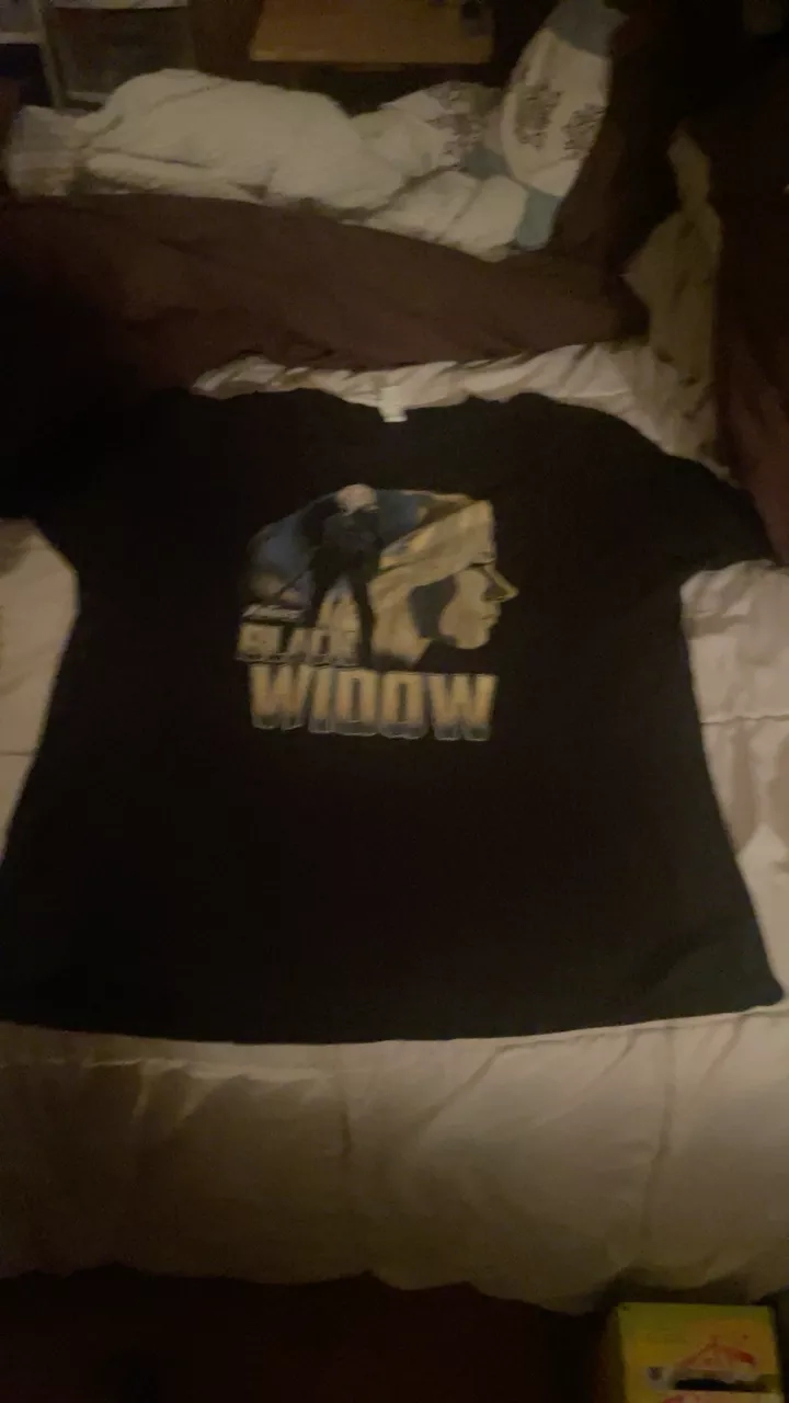 Marvel Black Widow Vintage Tee