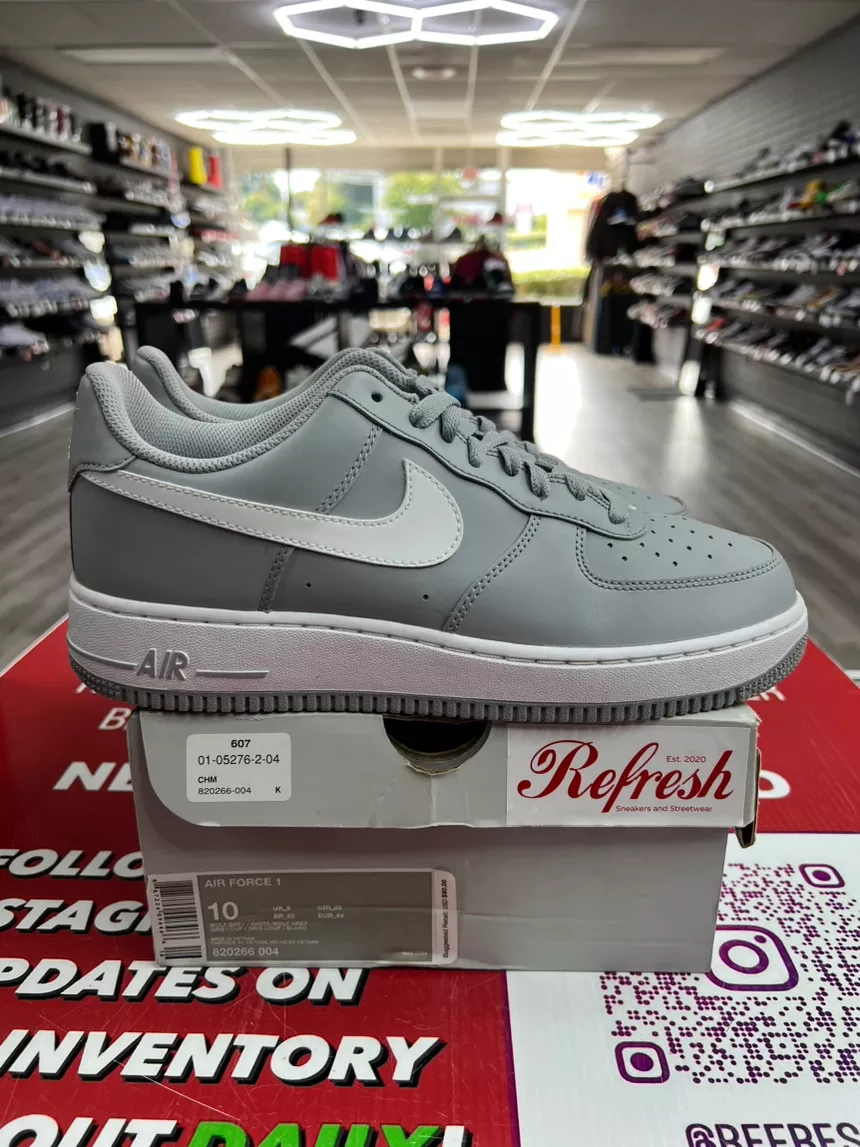 Air Force 1 Low Wolf Grey Size 10