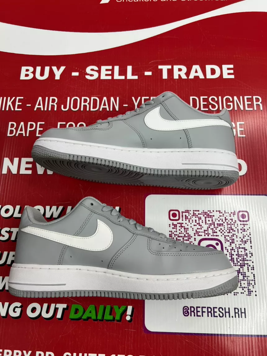 Air Force 1 Low Wolf Grey Size 10