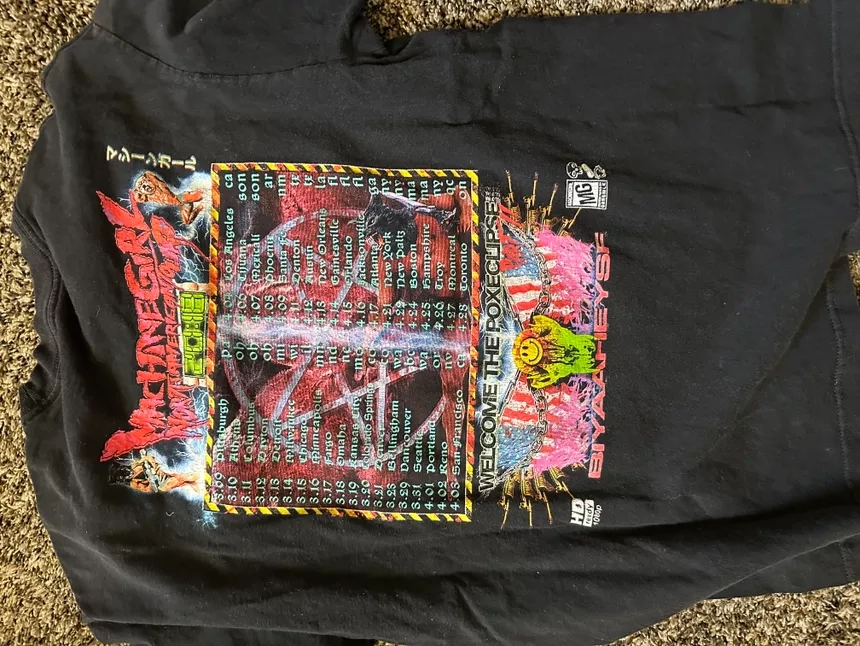 2018 MACHINE GIRL TOUR TEE
