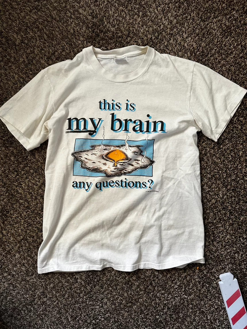90’s This Is My Brain Tee