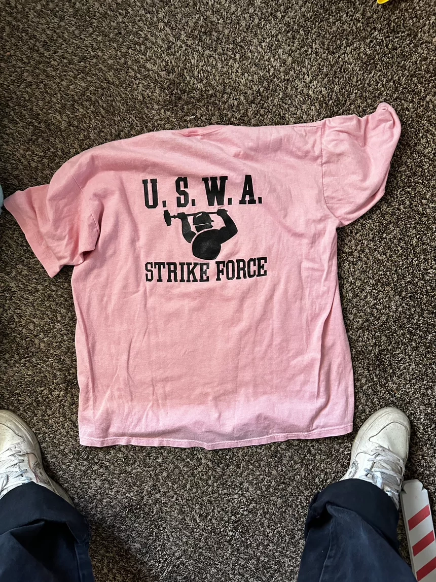 80s Scab Hunter Pink Tee