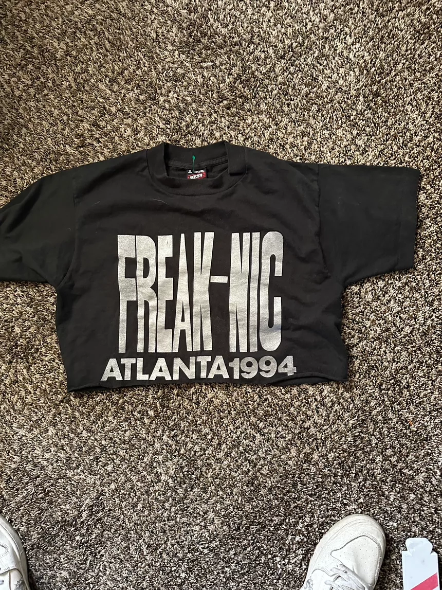 Vintage Freaknik Atlanta 1994 Cropped Tee
