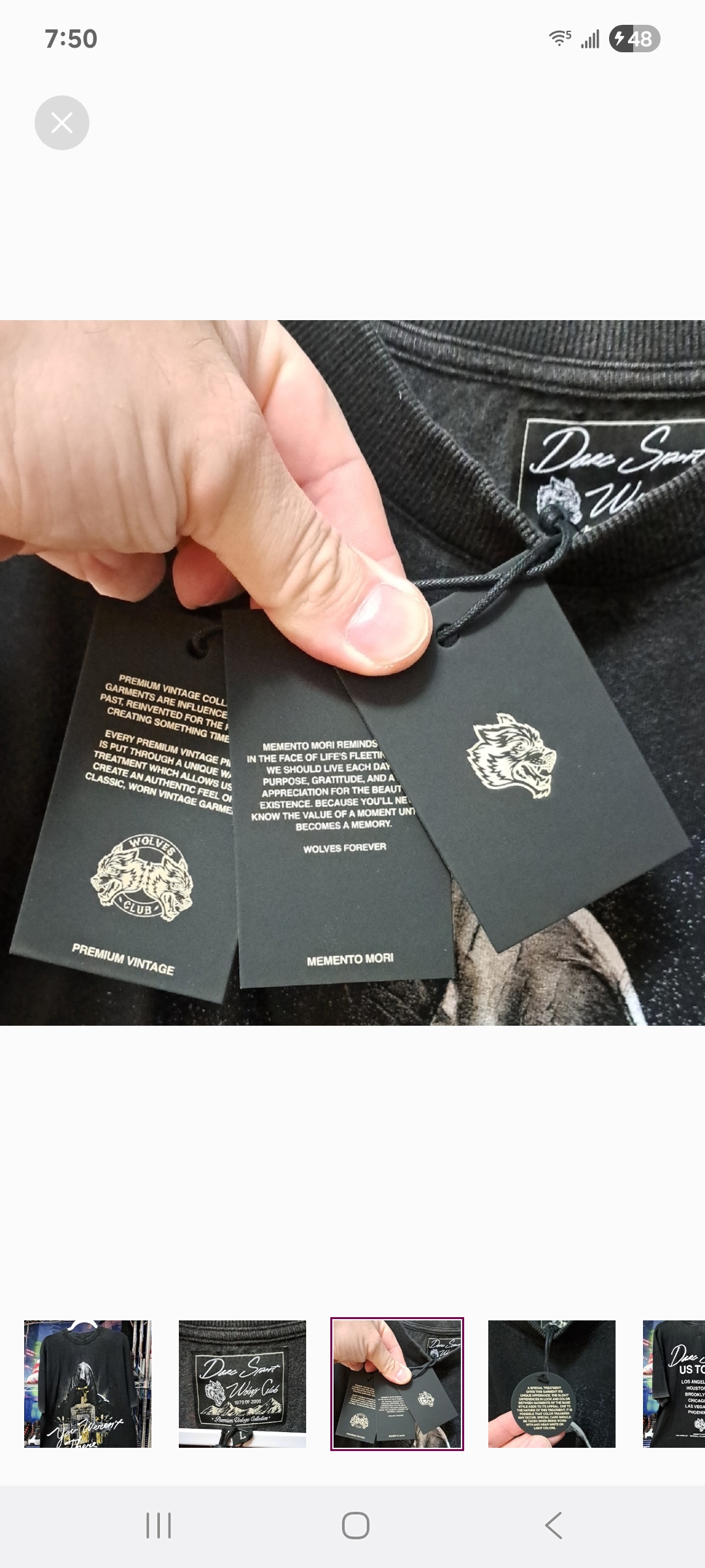 You Weren't There Memento Mori Tee