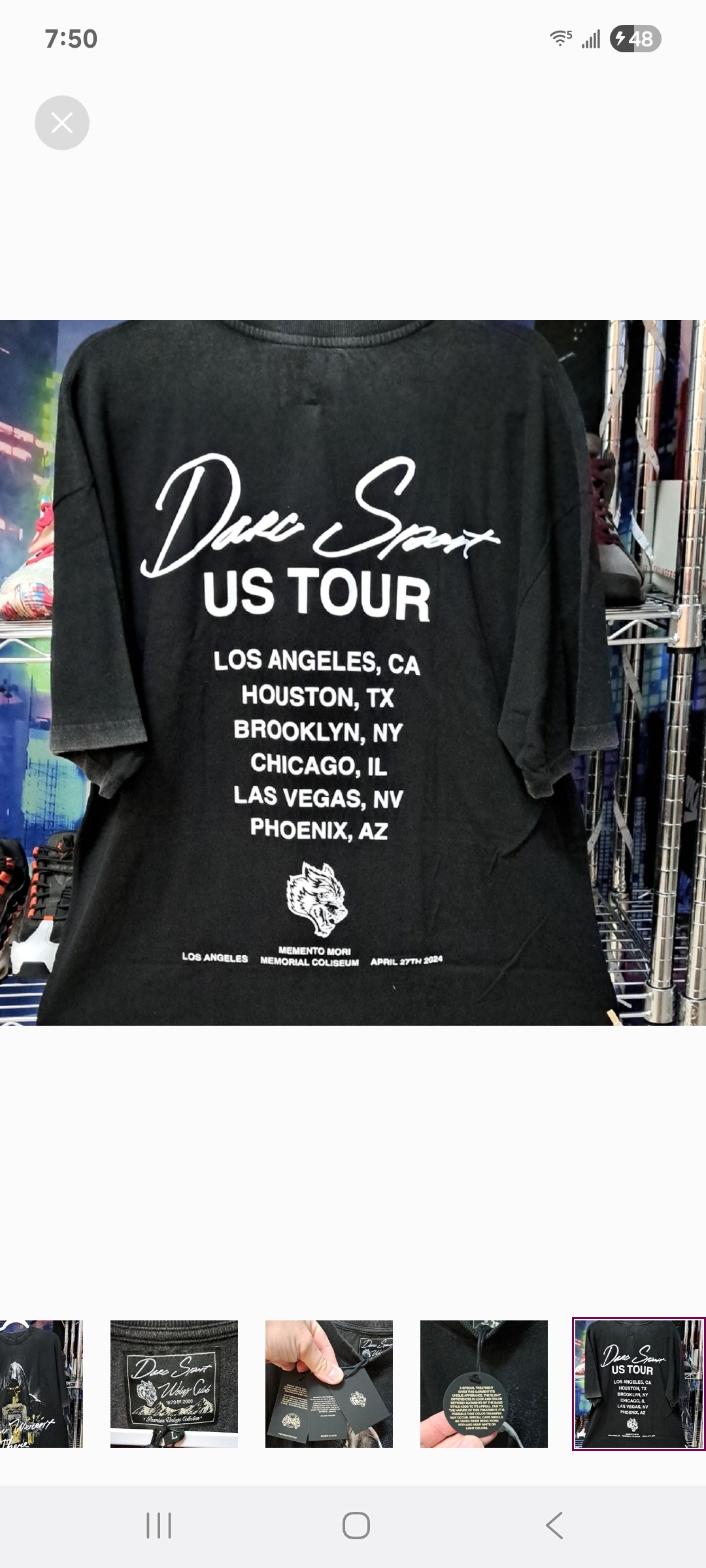 You Weren't There Memento Mori Tee