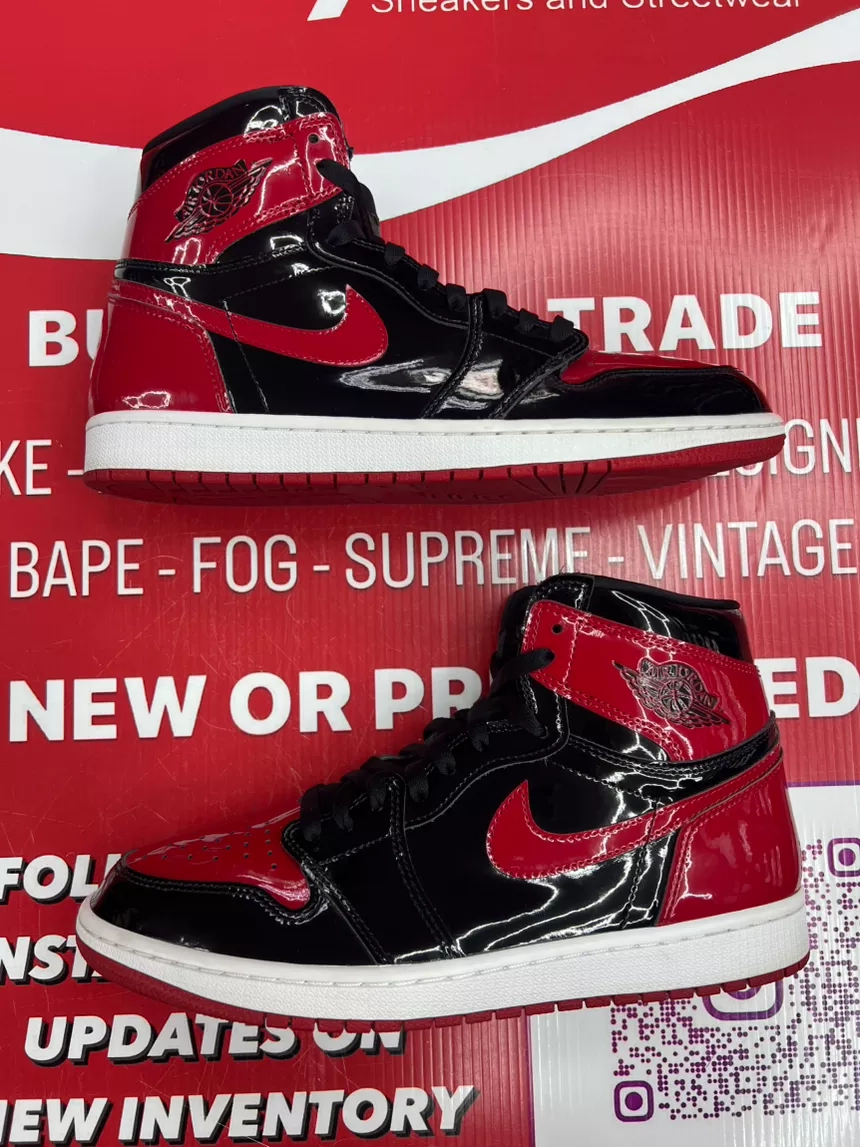 Air Jordan 1 Patent Bred Size 11
