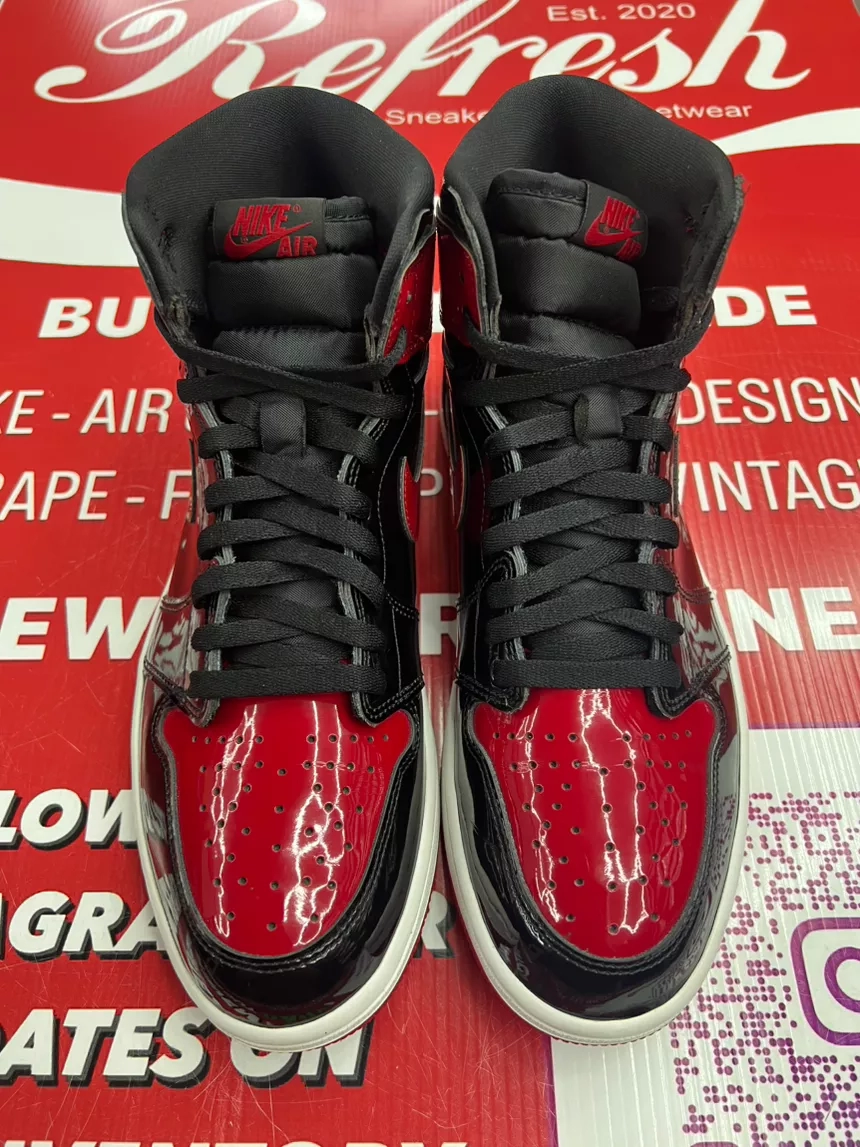 Air Jordan 1 Patent Bred Size 11