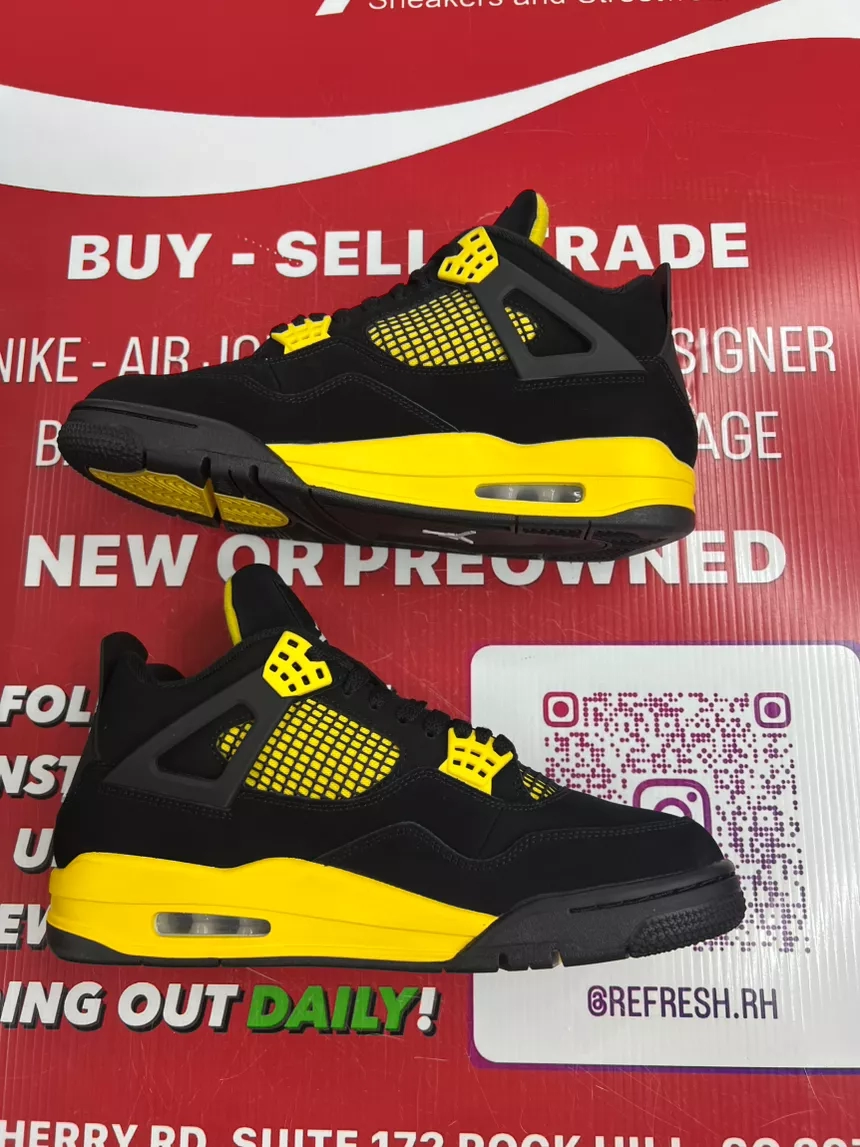 Air Jordan 4 Thunder Size 10.5