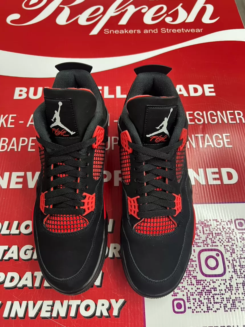 Air Jordan 4 Red Thunder Size 11.5