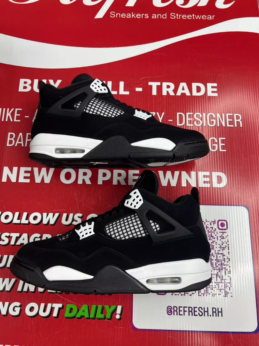 Air Jordan 4 Retro Black Cat Sneakers - ezze
