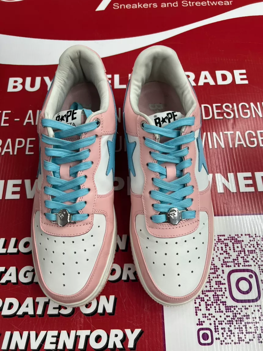 A Bathing Ape Bape Sta Pink Size 11