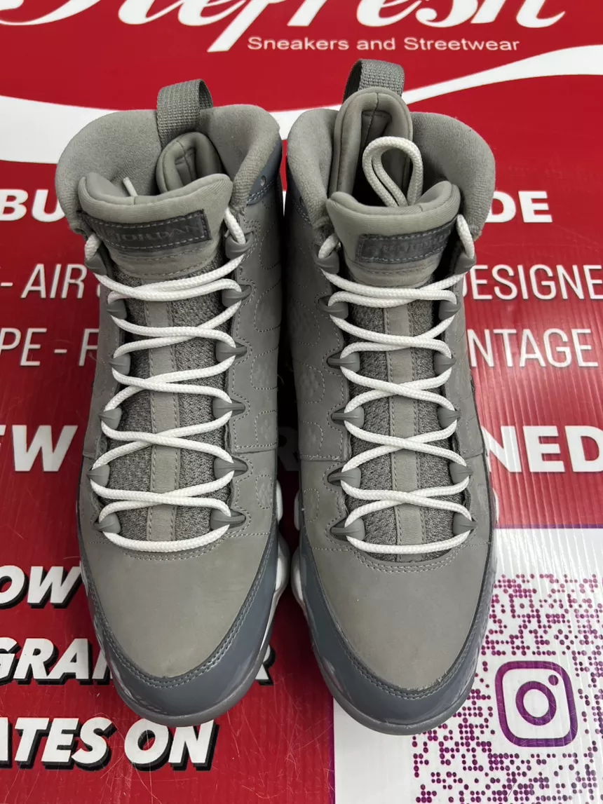Air Jordan 9 Retro Cool Grey Size 9.5