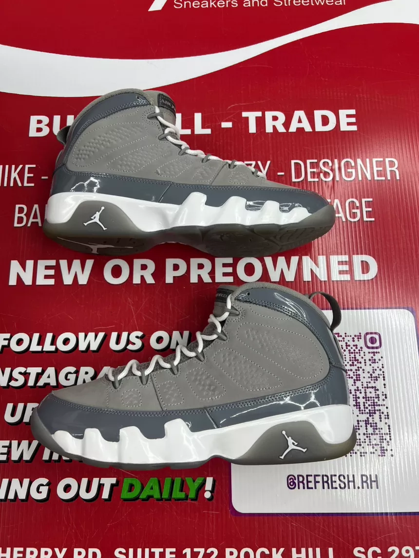 Air Jordan 9 Retro Cool Grey Size 9.5
